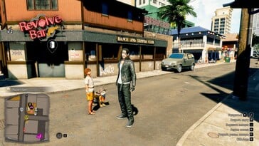 Na foto: Uma captura de tela do jogo Like a Dragon: Pirate Yakuza no Havaí.