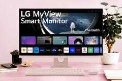 Configuração da área de trabalho do monitor inteligente MyView. (Fonte: LG)