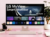 Configuração da área de trabalho do monitor inteligente MyView. (Fonte: LG)