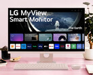 Configuração da área de trabalho do monitor inteligente MyView. (Fonte: LG)