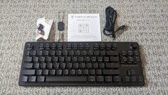 Conteúdo da caixa do Turtle Beach Vulcan II TKL