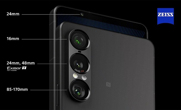 O Sony Xperia 1 VII tem uma câmera telefoto com distância focal variável.