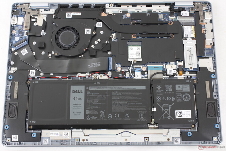 Parte interna do Dell 16 Plus