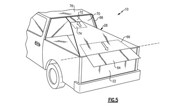 Conceito de cobertura de tonneau da Ford