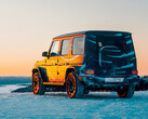 O Mercedes-Benz Classe G elétrico já foi submetido a testes em climas frios e seu lançamento está previsto para o final de abril de 2024. (Fonte da imagem: Mercedes-Benz)