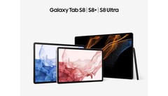 A série Galaxy Tab S8. (Fonte: Samsung)