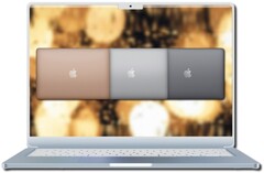 Mark Gurman especula que o 2022 Apple MacBook Air virá em uma escolha de quatro cores. (Fonte da imagem: @ld_vova/Apple/Unsplash - edited)