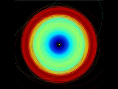 Movimentos sobrepostos revelam o sistema binário. (Fonte da imagem: ESA/Gaia/DPAC)