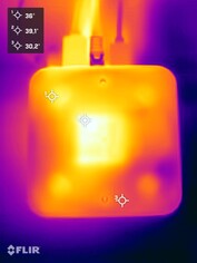 Teste de estresse do Geekom A8 (parte inferior)
