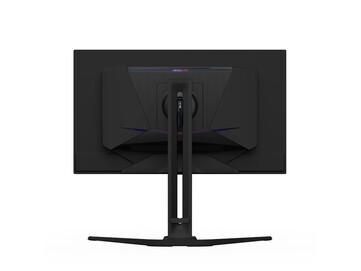 O Aorus FO27QP tem iluminação RGB na parte traseira. (Fonte da imagem: Gigabyte)