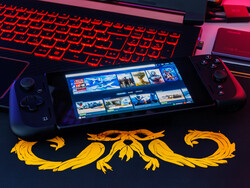 Análise do Razer Edge: a unidade de análise foi gentilmente cedida pela Razer Alemanha. (Foto: Daniel Schmidt, conteúdo gerado: Adobe Firefly)