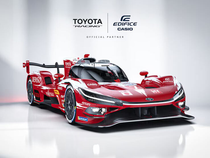 A parceria Casio Edifice x Toyota Racing foi anunciada no início de 2026