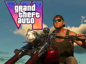 Banner do GTA 6 mostrando Jason na motocicleta (Fonte da imagem: captura de tela, Rockstar Games YouTube com edições)
