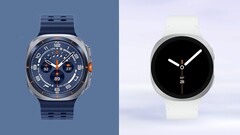 O vazador americano Evan Blass divulgou as primeiras imagens oficiais para a imprensa da série Galaxy Watch 8 sem marca d&#039;água. (Fonte da imagem: Evan Blass)