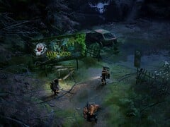 Uma imagem que mostra o ambiente e os personagens de Mutant Year Zero: Road to Eden, agora com 70% de desconto.