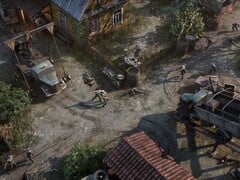 Uma imagem mostrando uma luta em War Mongrels, agora com 78% de desconto no Steam.