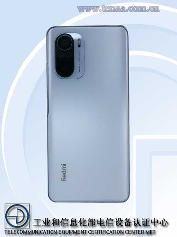 Conjunto de câmera traseira Redmi K40 Pro (imagem via MyFixGuide)