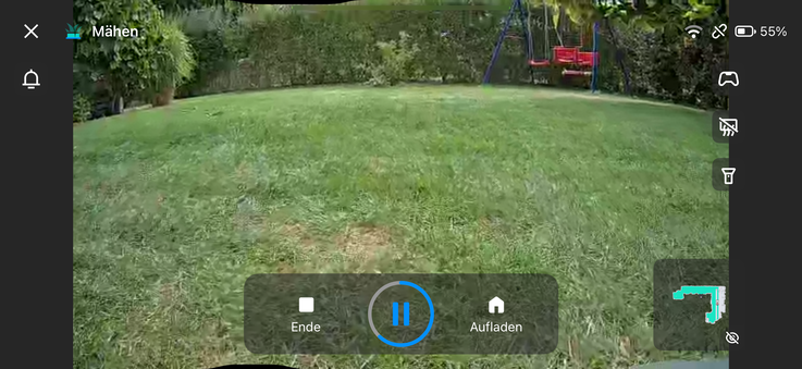 Vídeo ao vivo do TerraMow Mini 500