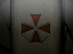 O logotipo da Umbrella Corp no trailer de Resident Evil Requiem para o Nintendo Switch 2 (fonte da imagem: Nintendo YouTube)