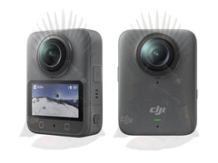 A DJI se baseou na linguagem de design da GoPro para criar o Osmo 360. (Fonte da imagem: Igor Bogdanov)