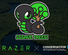 Sneki Snek makes tree-saving progress. (Source: Razer)