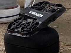 Um close-up do primeiro drone compacto da Insta360 já surgiu na internet. (Fonte da imagem: via Photorumors)