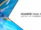 O novo teaser de lançamento do Mate X2. (Fonte: Weibo)