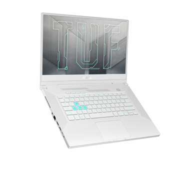 Asus TUF Gaming Dash F15 branco (imagem via Asus)