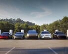 Uma coleção de veículos elétricos da Tesla (Fonte da imagem: Tesla)