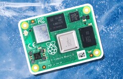 O novo CM4 pode operar em condições extremamente frias. (Fonte da imagem: Raspberry Pi e Canva -edits)