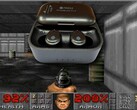 O Doom é executado diretamente no chip ARM Cortex M4F dentro dos fones de ouvido intra-auriculares PineBuds Pro. (Fonte da imagem: PinBuds, DoomBuds)