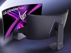 Três dos novos monitores OLED para jogos UltraGear da LG chegarão à Europa dentro de dois meses. (Fonte da imagem: LG)