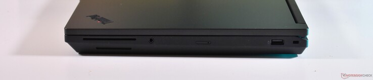 certo: Leitor de cartão inteligente, áudio de 3,5 mm, nanoSIM, USB-A 3.2 Gen 1, trava Kensington