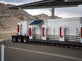 Os Superchargers móveis com Megapacks são utilizados em emergências (Fonte da imagem: Tesla)