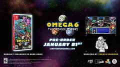Cópias físicas de Omega 6 The Triangle Stars disponíveis para pré-venda (Fonte da imagem: Limited Run Games)