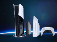 PS5 Digital Edition com unidade de disco óptico (Fonte da imagem: Sony PlayStation com edições)
