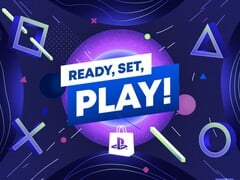 Exibição do banner da promoção “Ready, Set, Play” da PlayStation Store