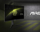 O MAG 321CUP tem uma curvatura de 1500R e um painel 4K VA. (Fonte da imagem: MSI)