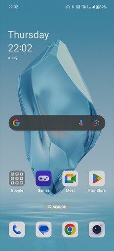OxygenOS 14: tela inicial
