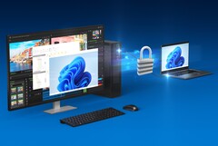 O Thunderbolt Share conecta dois computadores diretamente via Thunderbolt. (Imagem: Intel)