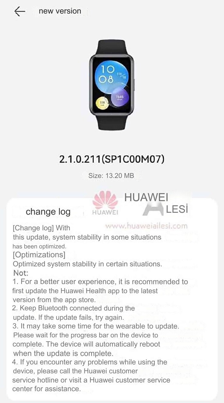 (Fonte da imagem: Huawei Ailesi via Google Translate)