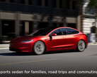 O Model 3 refresh já foi listado com câmera frontal no site oficial. (Fonte da imagem: Tesla)