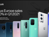 A OnePlus tinha um bom quarto na Europa. (Fonte: OnePlus)