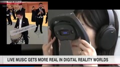 Canon Japan revela protótipo de fone de ouvido de realidade mista para apreciar apresentações musicais. (Fonte: NHK World News)
