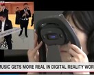 Canon Japan revela protótipo de fone de ouvido de realidade mista para apreciar apresentações musicais. (Fonte: NHK World News)