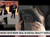 Canon Japan revela protótipo de fone de ouvido de realidade mista para apreciar apresentações musicais. (Fonte: NHK World News)