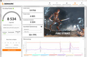 Fire Strike (modo ocioso de economia de energia, conectado à rede elétrica)