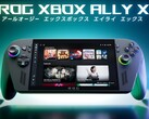 Promoção para o Asus ROG Xbox Ally X no Japão