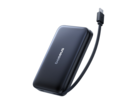 O banco de energia magnético Baseus PicoGo AM61 (na foto) com um cabo USB-C retrátil. (Fonte da imagem: Baseus)