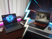 Lenovo LOQ 17 vs. Acer Nitro V 17 (fonte da imagem: Gemini - criado com fotos reais do laptop)